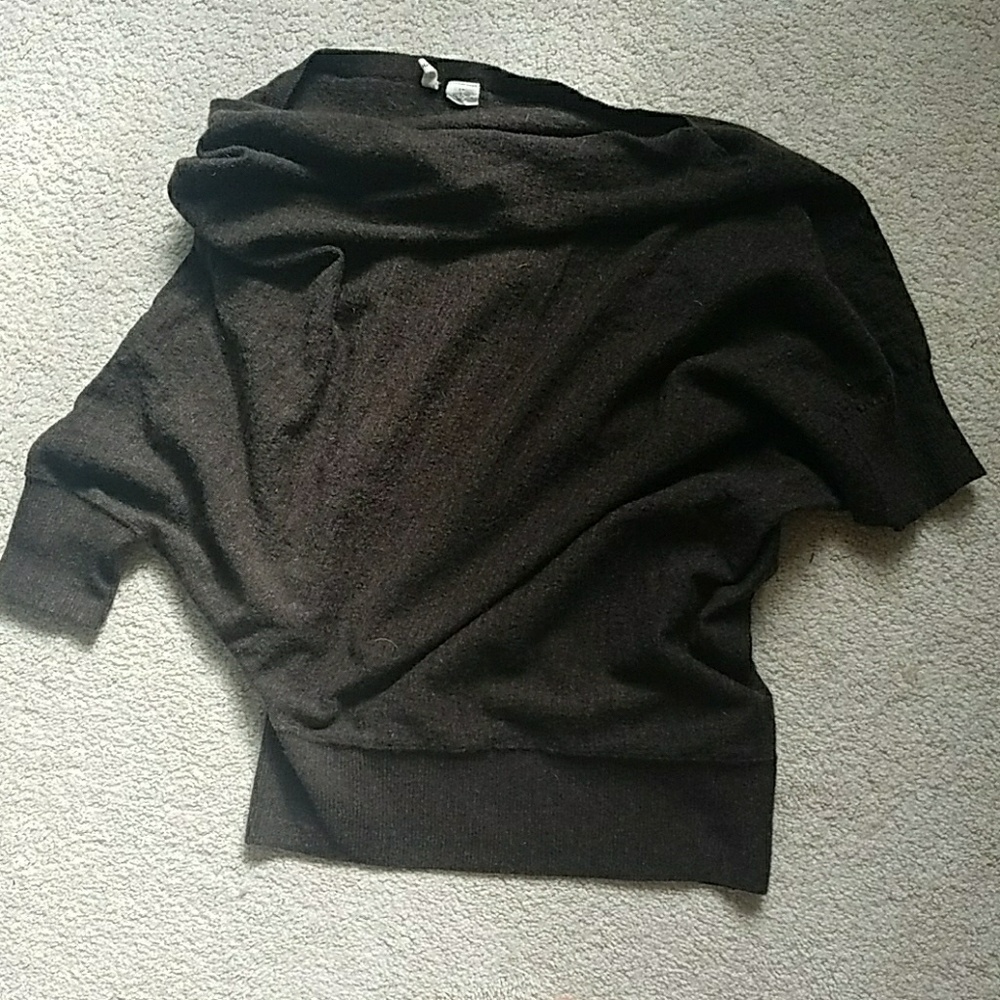 Anthropology scoop neck sweater